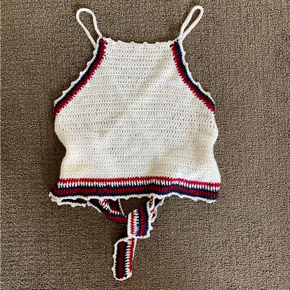 Vintage y2k Charlotte Russe knit crop top
